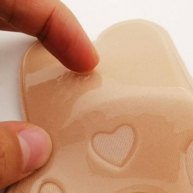 Beige Invisible Silicone Bra Rabbit Strapless Self-Adhesive Lift Up Nipple Cover