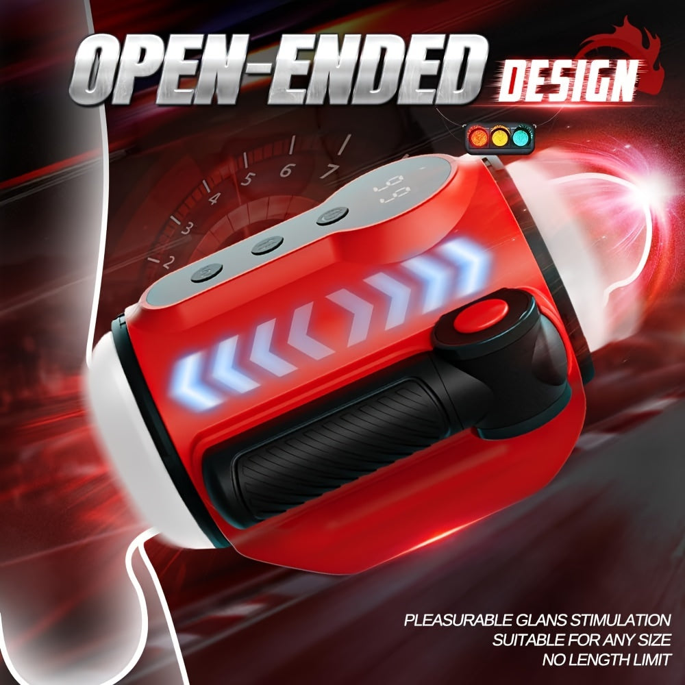 NNETM Fully Automatic Male Masturbator Robot – Double Handle Jet Cup with Retractable Vibration