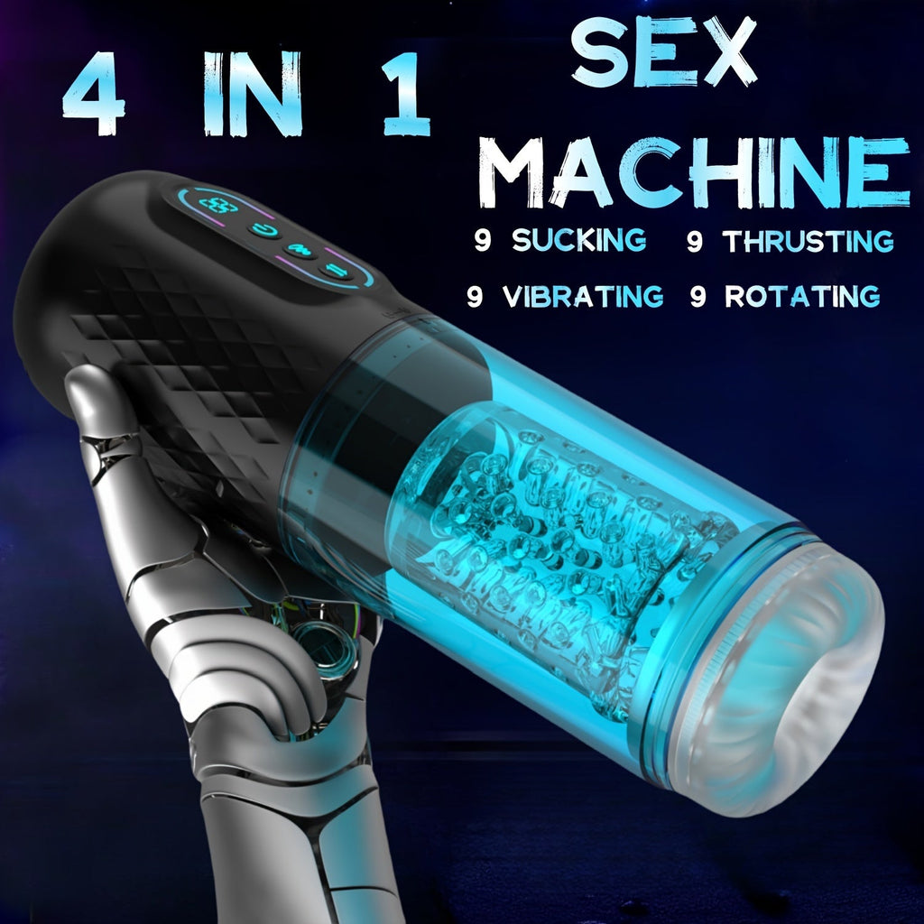 NNETM Ultimate Male Masturbator – 9 Thrusting, Rotating & Sucking Modes