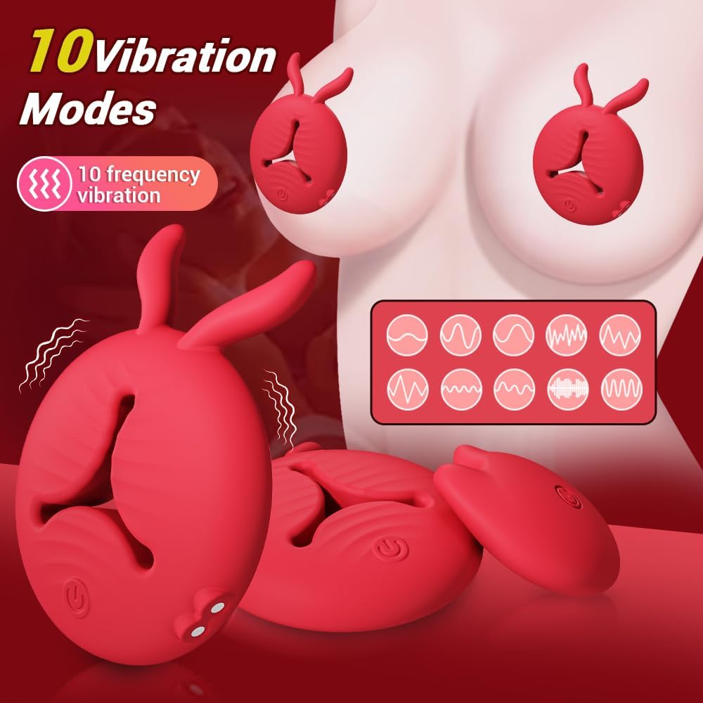 NeonPulse Nipple Vibrators