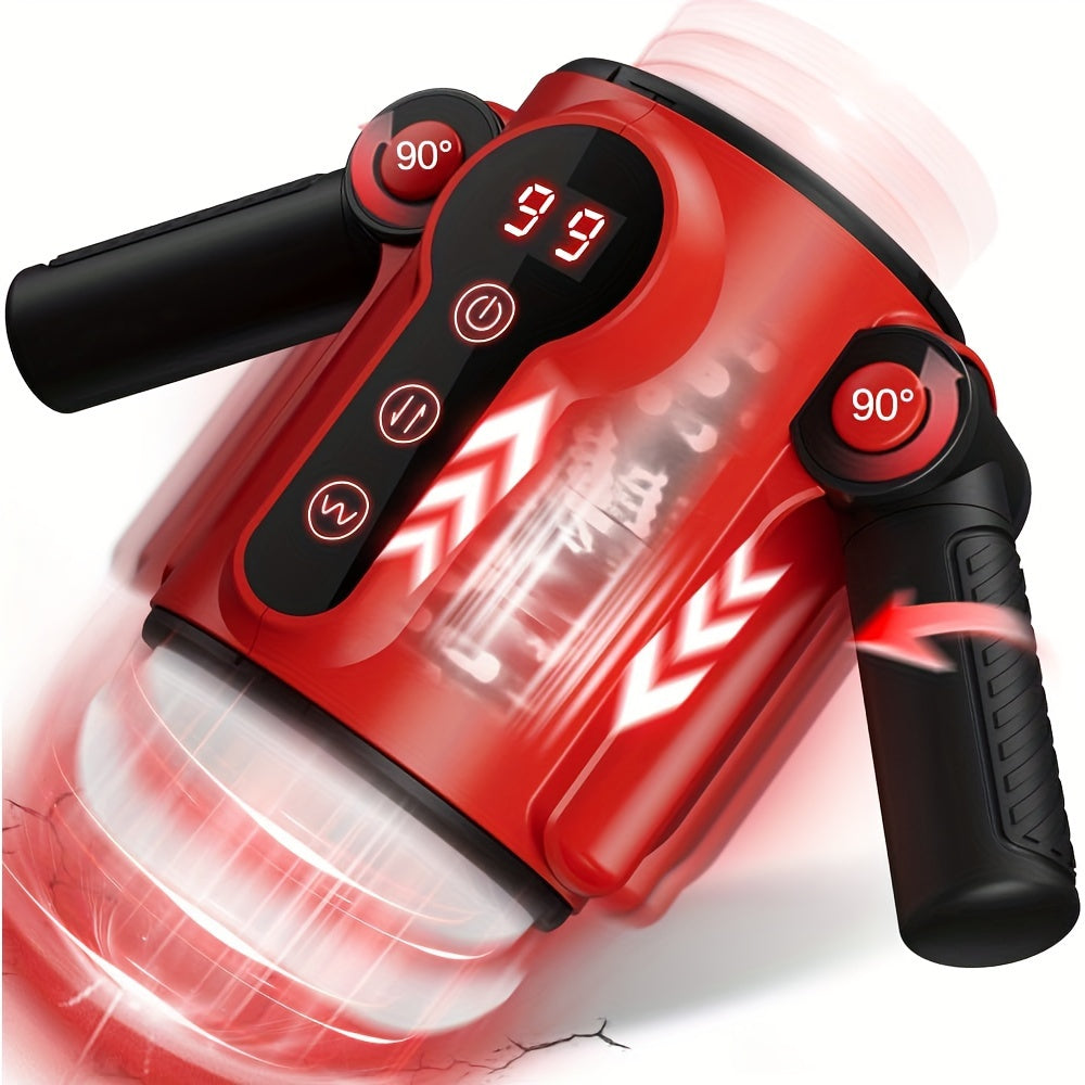 NNETM Fully Automatic Male Masturbator Robot – Double Handle Jet Cup with Retractable Vibration