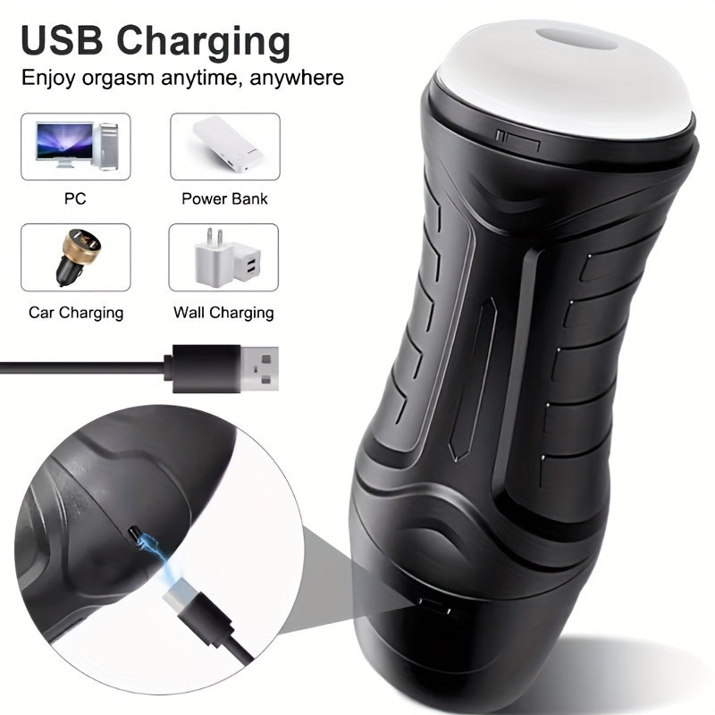 NNETM Automatic Male Masturbator Cup – 10 Vibration & Suction Modes