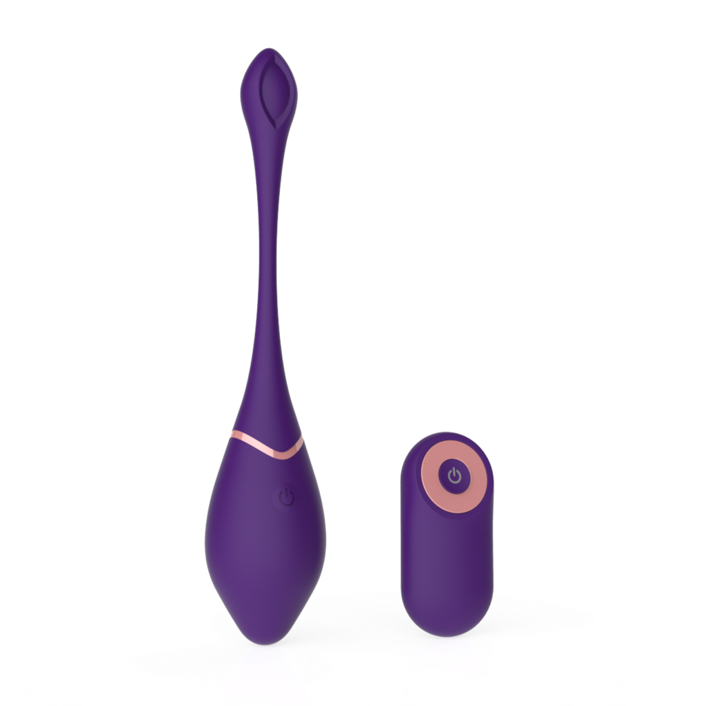 Ovum Rechargeable Silicone Vibrator with Remote Control