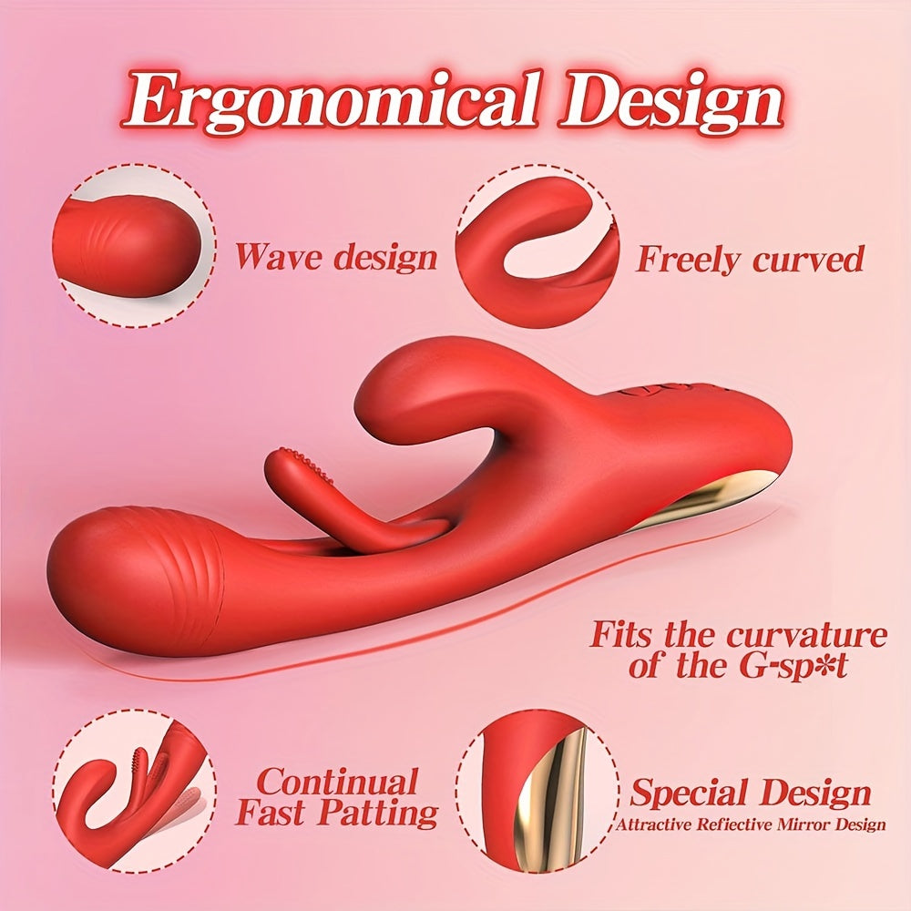 NNETM 3-in-1 Vibrating, Licking & Sucking Adult Toy