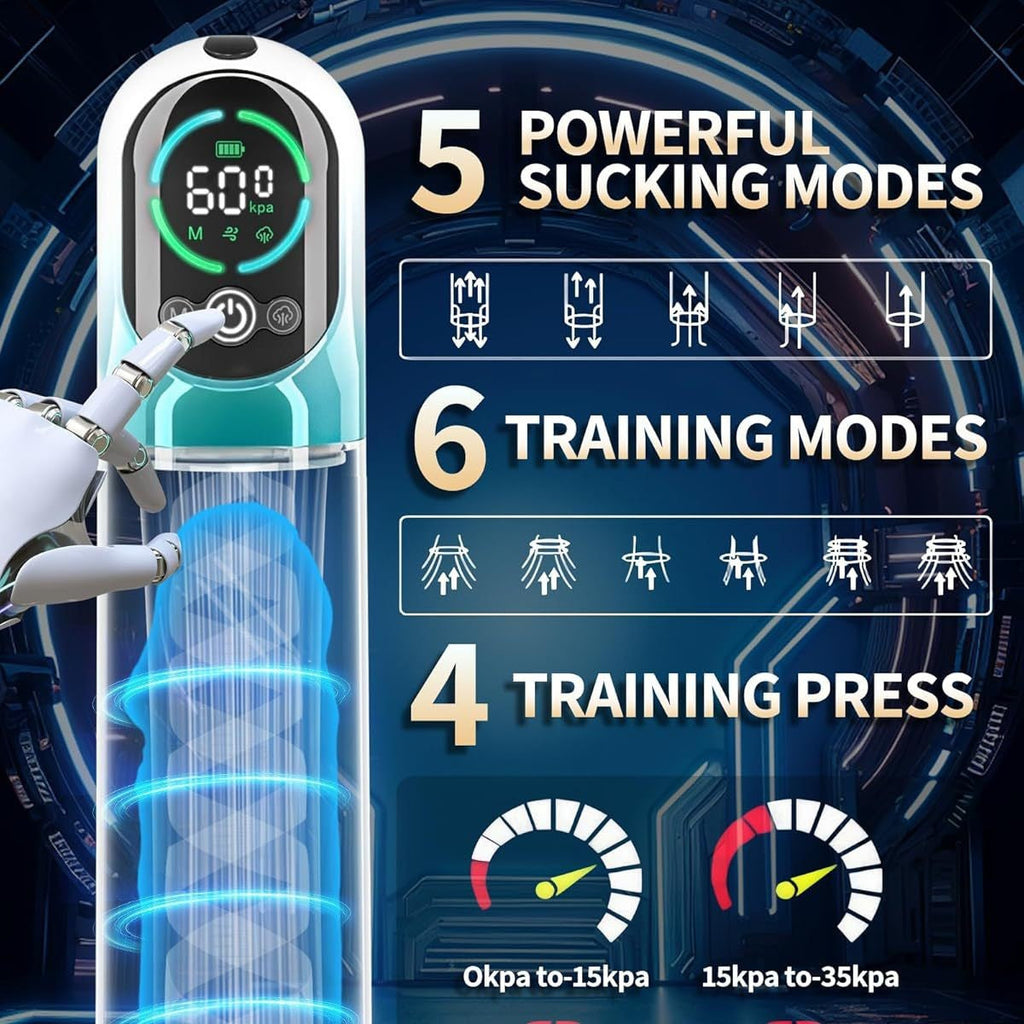 Electric Suction Penis Pump Vacuum Extender