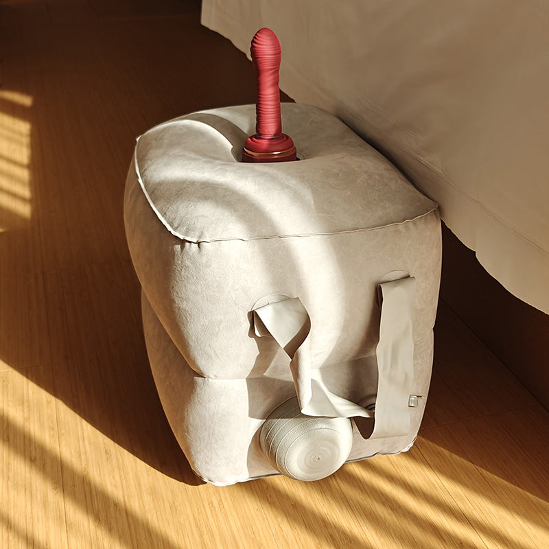 Inflatable Sex Pillow Chair for Vibrators & Sex Machines